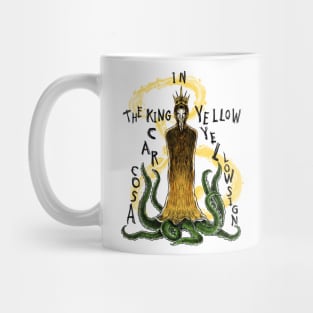 The Enigmatic Rule of Hastur: The King in Yellow Design Mug